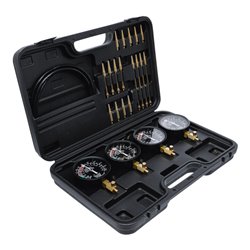 BGS Do it yourself Synchron-Vergaser-Testgerät mit 4 Synchronuhren 26-tlg.