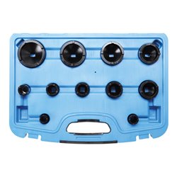 BGS Nutmutternschlüssel-Satz Zapfen außen liegend KM0-1-2-3-8-9 11-tlg.