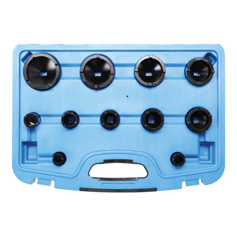 BGS Nutmutternschlüssel-Satz Zapfen außen liegend KM0-1-2-3-8-9 11-tlg.