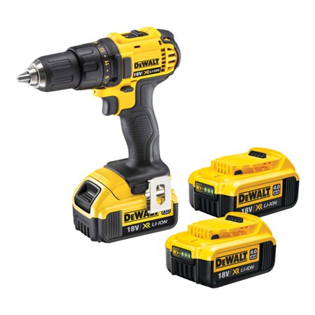 DEWALT Bohrschrauber 18 V / 4,0 Ah 3. Akku DCD780M3-DE
