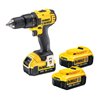 DEWALT Bohrschrauber 18 V / 4,0 Ah 3. Akku DCD780M3-DE