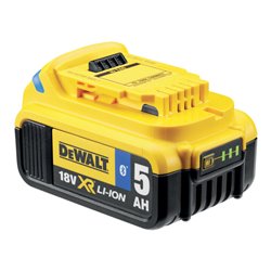DEWALT Ersatz-Akku 18 V / 5 Ah Bluetooth DCB184B-XJ