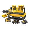 DEWALT Schlagbohrschrauber-Set 18V 2,0(BL) mit Zubehör DCK796D2T-QW
