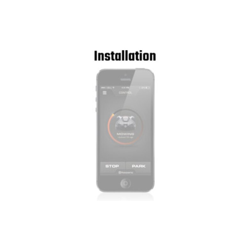 Husqvarna Automower Connect Installation