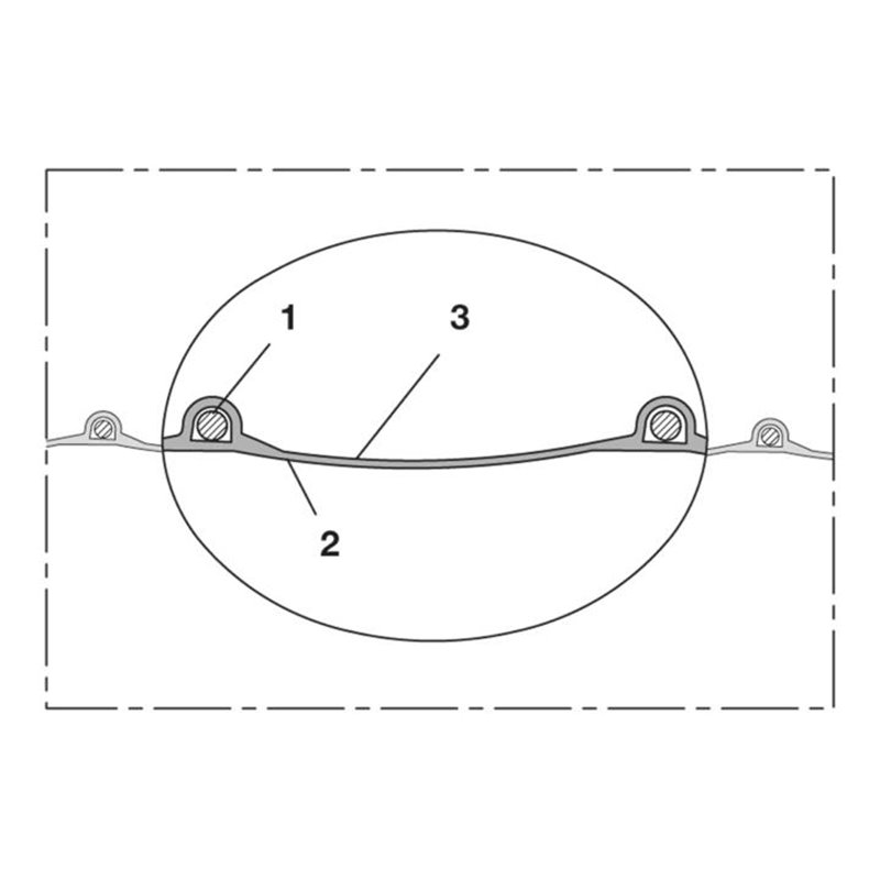Norres Absaug- u.Gebläseschlauch PROTAPE® PE 322 EC