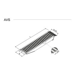 Altec Verladeschiene AVS 150 ohne Rand