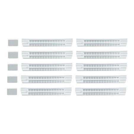 Gedore E-S 1507 XL SF2-5 Längsteiler-Set 2-teilig mit Befestigungsmaterial
