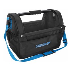 Gedore WK 1072 L Werkzeugtasche mit Griff, 17 Fächer 26 l