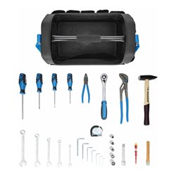 Gedore S 1072-001 Werkzeugsortiment in Tasche mit Griff 29-teilig