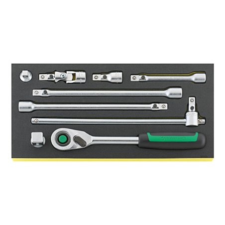 Stahlwille Wkz.Sortiment Nr.TCS 1/2 ZOLL-512/9 QR 1/3-Teilung 9tlg.