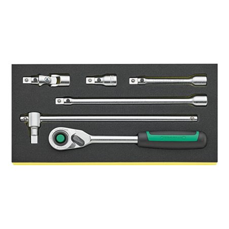 Stahlwille Wkz.Sortiment Nr.TCS 1/2 ZOLL-512/6 QR 1/3-Teilung 6tlg.