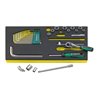 Stahlwille Wkz.Sortiment Nr.TCS 1/4 ZOLL + 10760 CV QR 1/3-Teilung 27tlg.