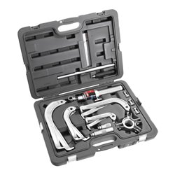 Facom Hydraulik-Außenabzieher, 4 Sätze Abzieharme, Zubehör Satz im Kunststoffkoffer, 17-tlg.