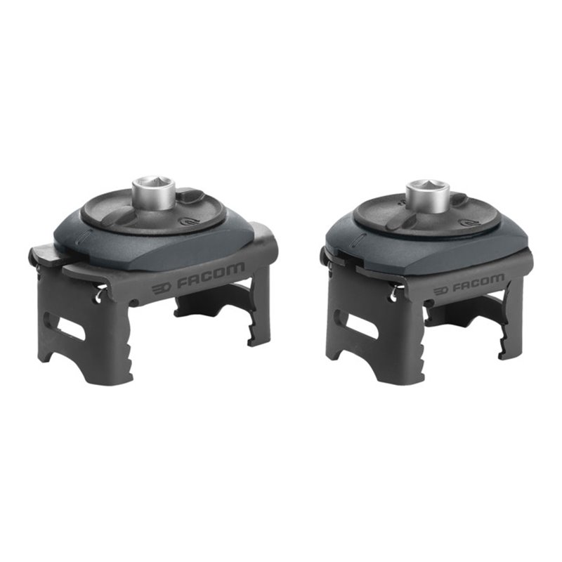 Facom Aufsetz-Ölfilterschlüssel für Pkw, Llkw Satz, 2-tlg.