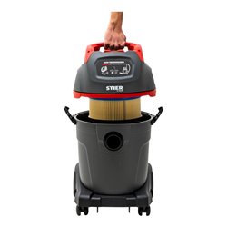 STIER Nass-Trockensauger Basic-32L - 69 L/s · 259 mbar