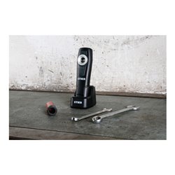 STIER Wireless Akku-LED-Werkstattleuchte, 350 Lumen, mit Ladestation