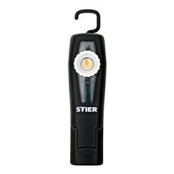 STIER Wireless Akku-LED-Werkstattleuchte, 350 Lumen, mit Ladestation
