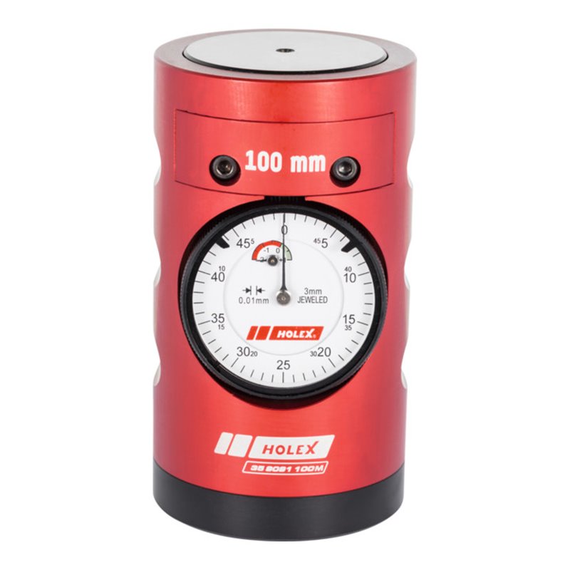 HOLEX Fein-Nulleinsteller, 100 mm, rot