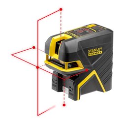 Stanley Kreuzlinien- und 2Punktlaser FatMax rot