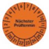Mehrjahresprüfplakette D.30mm Nächster Prüftermin 2020-2025 Folie Btl.a 100 St.