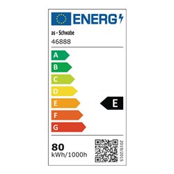 LED-Strahler 80W 10400 lm 5m H07RN-F 3G1,5 IP54 SCHWABE AS