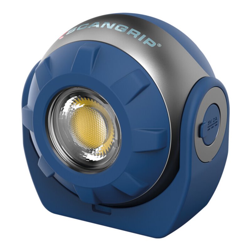 LED-Akkuhandleuchte Sound LED S 3,7V 5200mAh Li-Ion 300/600 Ladezeit 5h SCANGRIP