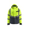 Mascot Hastings Winterjacke hi-vis gelb/schwarzblau