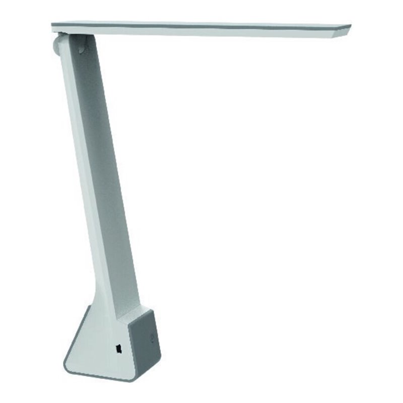 Akku-LED-Leuchte Ku.weiß/schwarz H.272mm zusammenklappbar,m.Dimmer m.LED