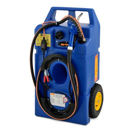 CEMO Trolley 100 l für AdBlue mit CENTRI SP 30 12 V, 25 l/min, Zapfschlauch 3,7 m, AZV