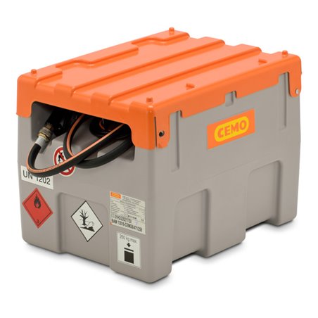 CEMO DT-Mobil Easy 200 l, 12 V, AZV, Deckel mit CENTRI SP 30, ADR-Zulassung