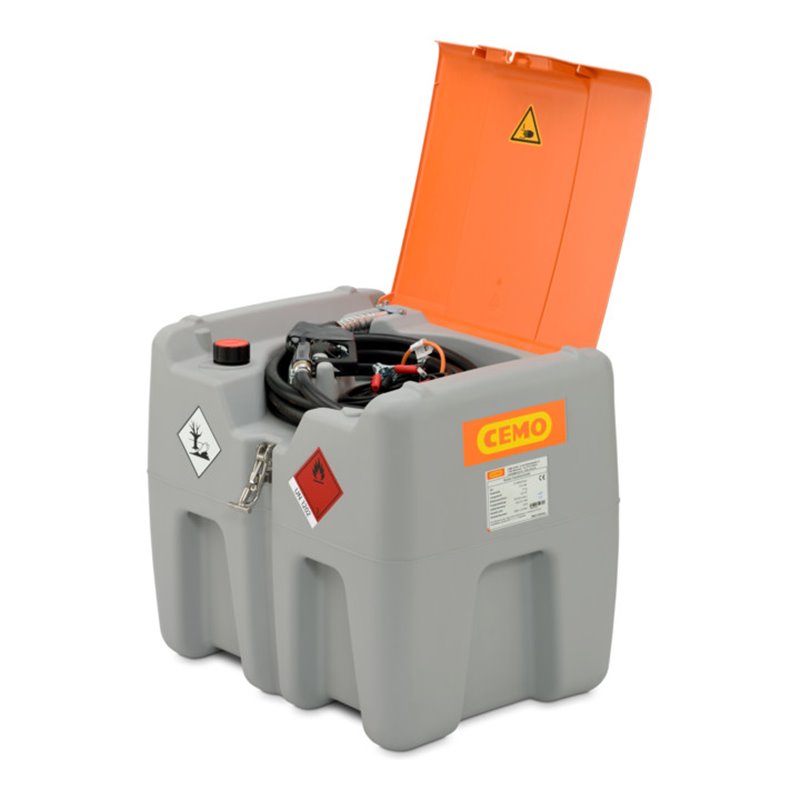 CEMO DT-Mobil Easy 210 l, 12V, CENTRI SP 30 30 l/min, mit Deckel, mit AZV