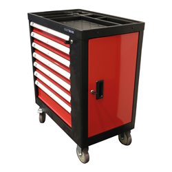 BGS Do it yourself Werkstattwagen 7 Schubladen 1 Seitentür mit 197 Werkzeugen