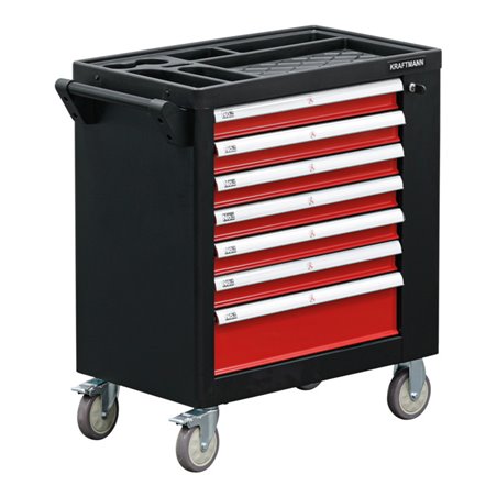 BGS Do it yourself Werkstattwagen 7 Schubladen 1 Seitentür leer