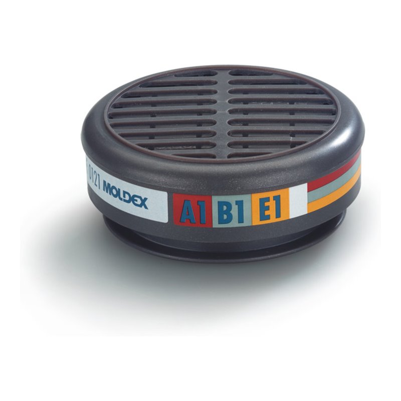 Moldex Gasfilter ABE1, Serie 8000, organische Gase, anorganische Gase, Saure Gase
