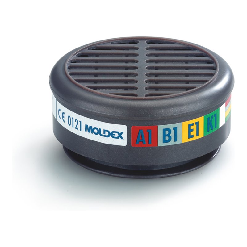 Moldex Gasfilter 8900 ABEK1 max.0,1Vol.% Breite 30xAGW-Wert EN1438:2004+A1:2008