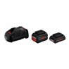 Bosch Akku Starter-Set: 1 x ProCORE 18 Volt 4,0 Ah 1 x ProCORE 8,0 Ah GAL 1880 CV
