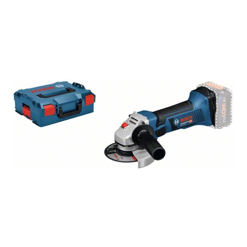Bosch Akku-Winkelschleifer GWS 18 V-LI Solo Version L-BOXX