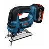 Bosch Akku-Stichsäge GST 18 V-LI B mit 2 x 4,0 Ah Li-Ion Akku L-BOXX