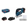 Bosch Akku-Stichsäge GST 18 V-LI B mit 2 x 4,0 Ah Li-Ion Akku L-BOXX