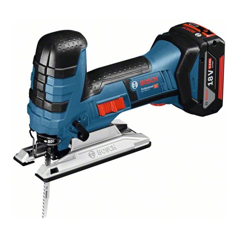 Bosch Akku-Stichsäge GST 18 V-LI S mit 2 x 4,0 Ah Li-Ion Akku L-BOXX