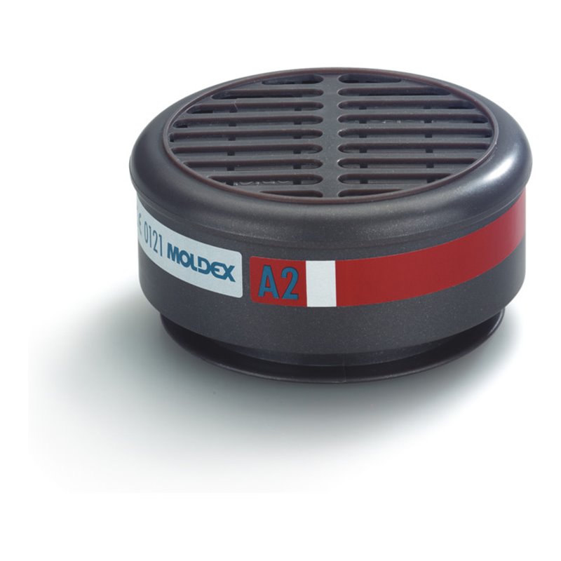 Moldex Gasfilter 8500 A2 max.0,5Vol.% b.30xAGW-Wert EN1438:2004+A12008
