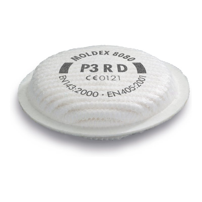 Moldex Partikelfilter 8080 P3RD b.30xAGW-Wert EN143:2000+A1:2006