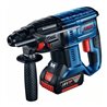 Bosch Akku-Bohrhammer mit SDS plus GBH 18V-20 mit 2 x 4,0 Ah Li-Ion Akku L-BOXX