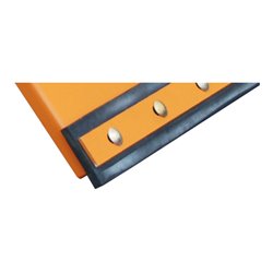 Bauer Südlohn Gummi-Ersatzschürfleiste für SCH-L 1500 mm, aus Gummi, schwarz