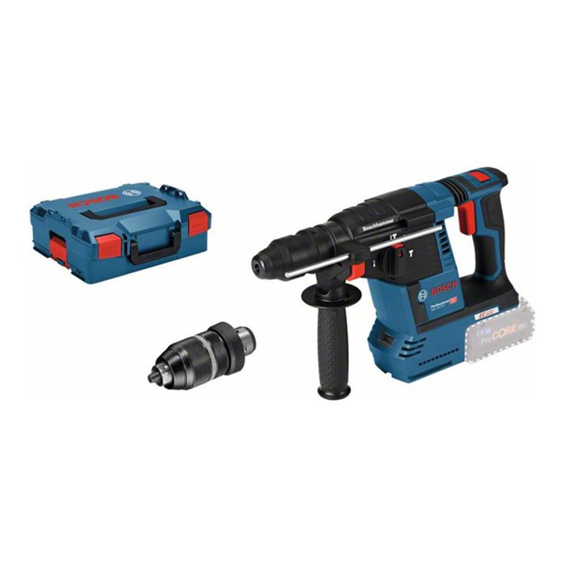 Bosch Akku-Bohrhammer mit SDS plus GBH 18V-26 F Solo Version L-BOXX