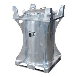 Bauer Südlohn Mini-Tank MT 235, feuerverzinkt