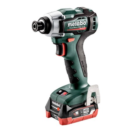 Metabo Akku-Schlagschrauber PowerMaxx SSD 12 BL metaBOX 118 12V 2x4Ah LiHD + ASC 55