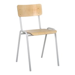 STIER Stapelstuhl, Buche, 450 x 385 x 390 mm