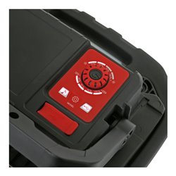 STIER Akku-COB-LED Baustrahler 5200 mAh 4000 Lumen 40W mit Lautsprecher