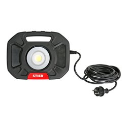 STIER Akku-COB-LED Baustrahler 5200 mAh 4000 Lumen 40W mit Lautsprecher